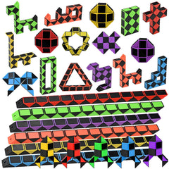 GOLDGE mini cube puzzle pack in bright colors, ideal for party favors