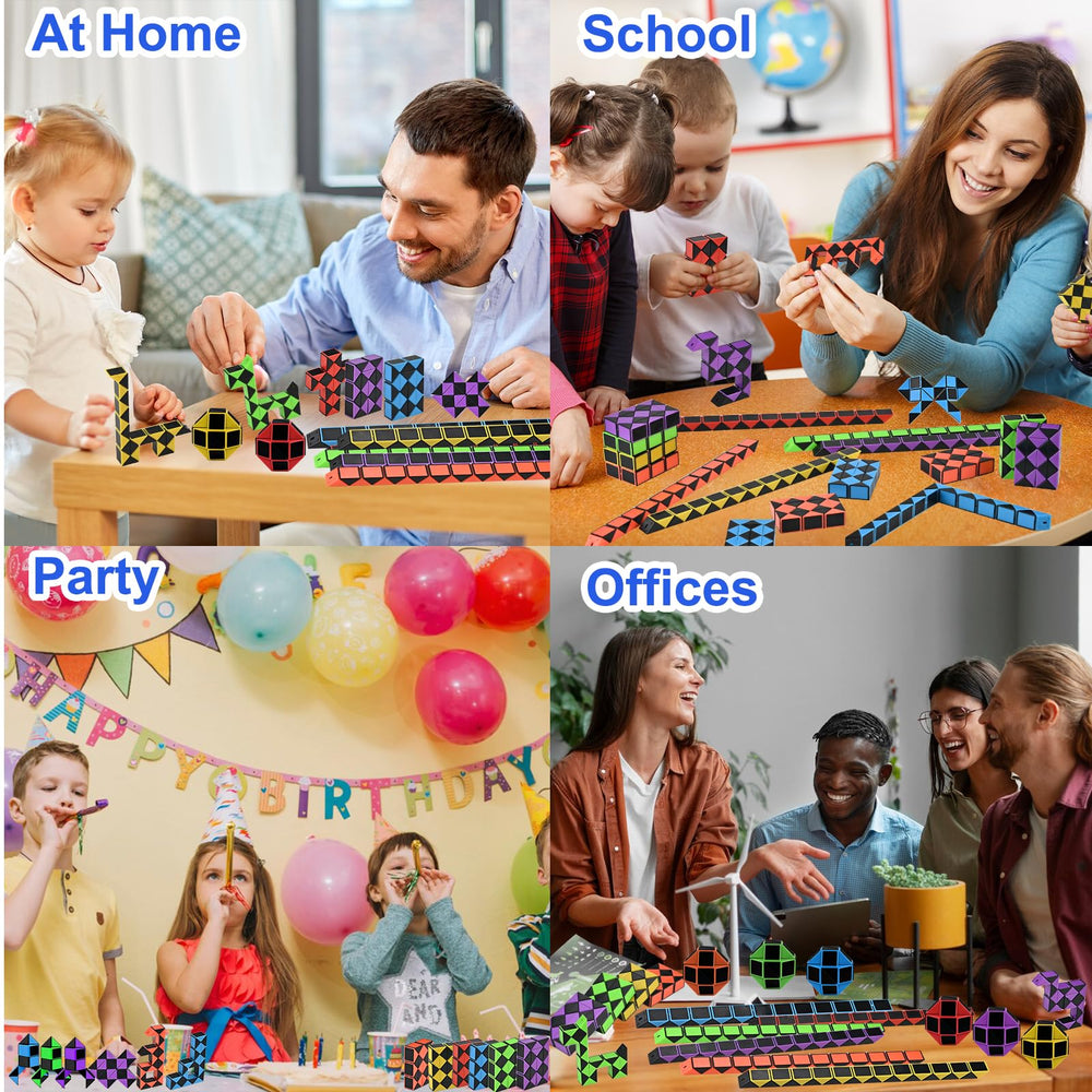 GOLDGE treasure box scene with colorful puzzles as rewards
