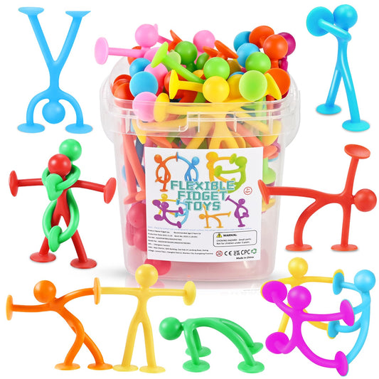 GoldGE suction cup fidget pop on window supports sensory play and focus.