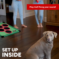 Golf Pong Versus 2 Pack promotes friendly competition across ages.