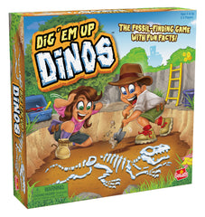 Goliath Dig 'Em Up Dinos safari truck movers add on-board action.