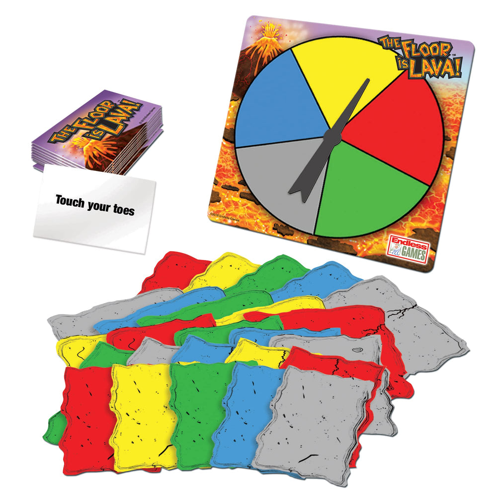 Goliath Floor is Lava supports active, multi-age family game nights.