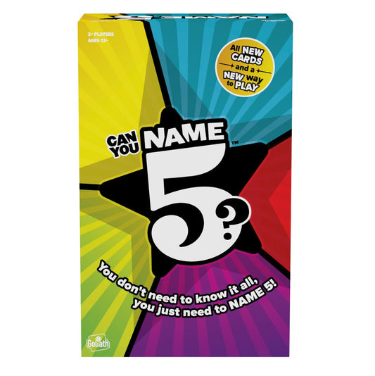 Goliath Name 5 folding board for quick party rounds