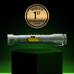Goliath Power Saber requires four AA batteries for on-the-go play.