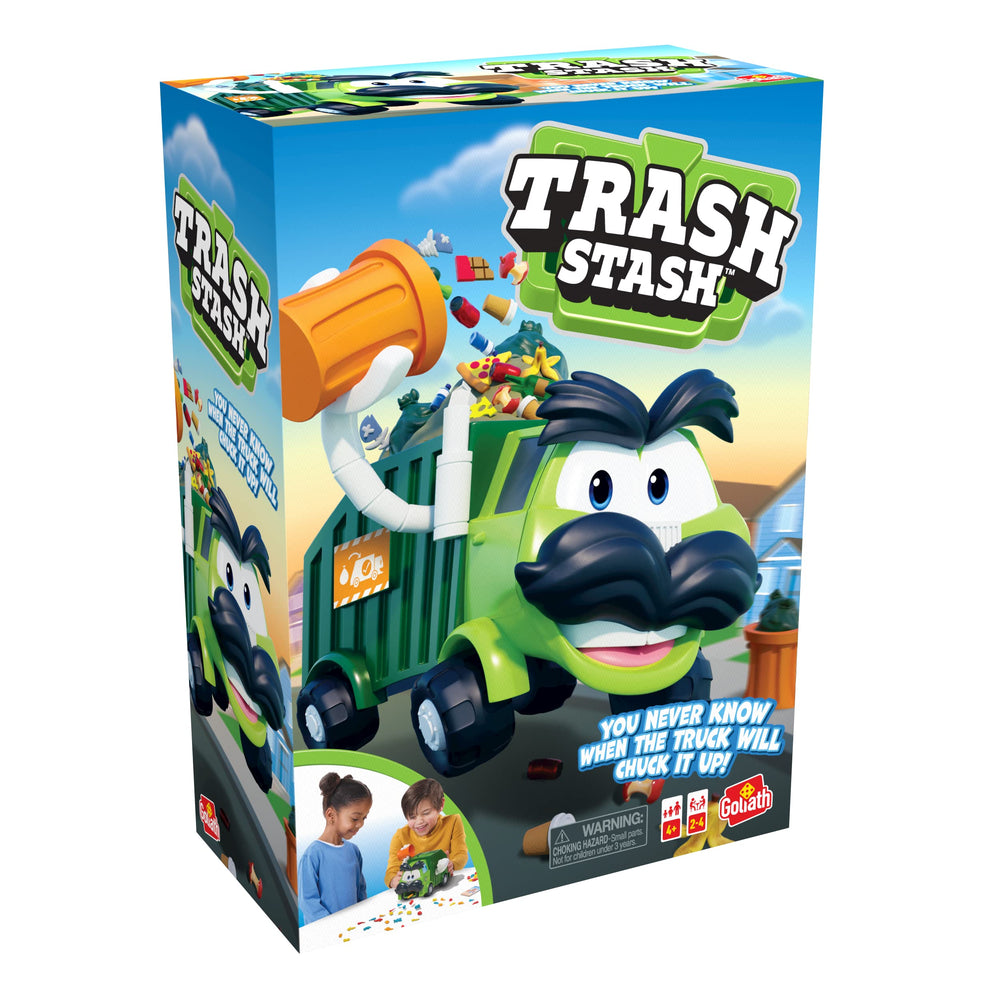 Goliath Trash Stash storage-inside keeps pieces organized