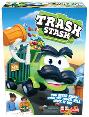 Goliath Trash Stash truck dump-action boosts imaginative play for kids