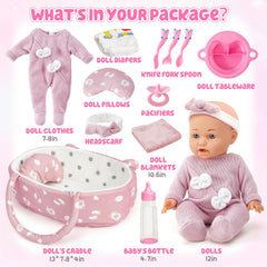 Golray realistic doll invites hugs and comforting snuggles during play.