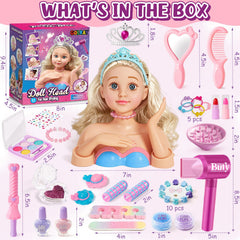 Golray washable makeup tools set for mess-free dress-up and quick cleanup.