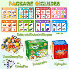 Golray 8 theme sorting kit promotes color and shape recognition at home