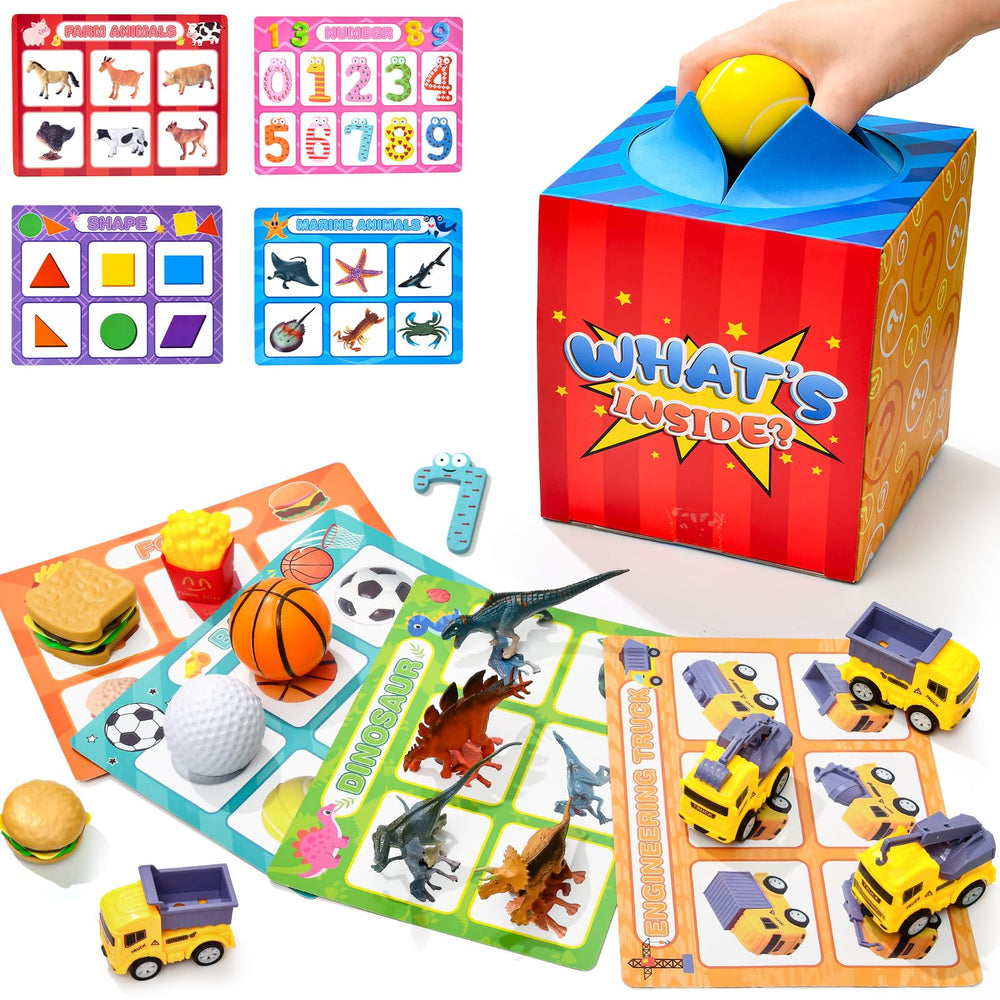 Golray sorting toys set with mystery box for toddlers supports early sorting play