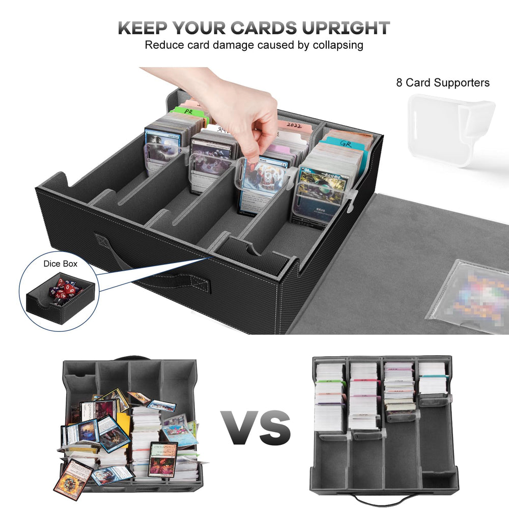 Gomyrod durable PU leather cover protecting cards from wear