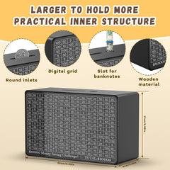 Gomyrod money box counter display tracks savings progress clearly