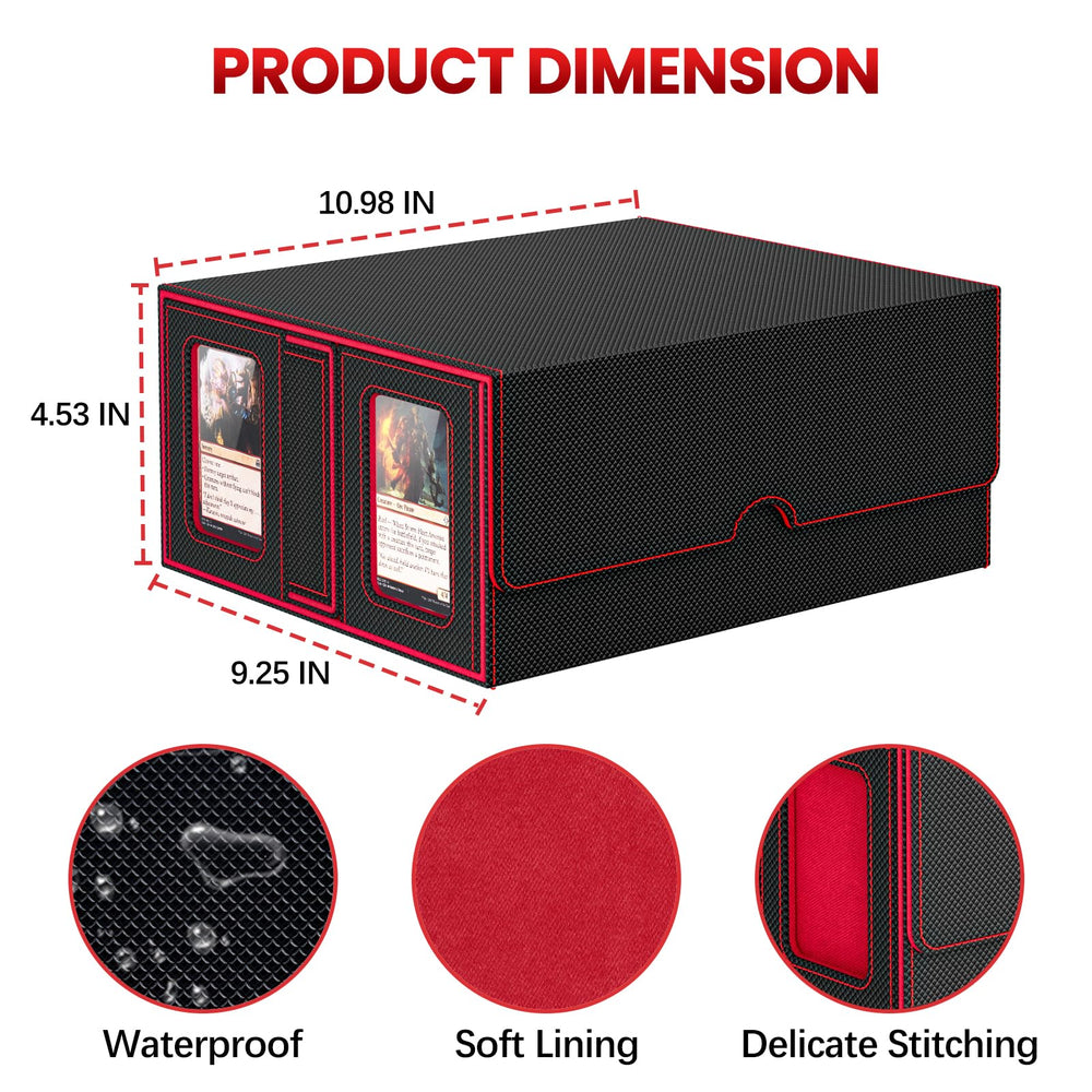 Gomyrod waterproof PU leather protects cards in transit