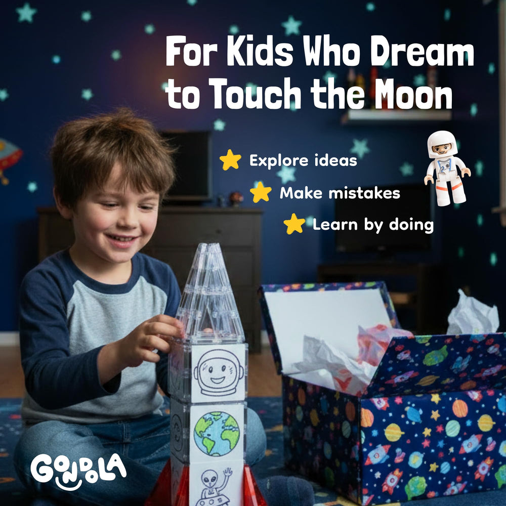 Gondola Indoor Play for Kids supports screen-free learning
