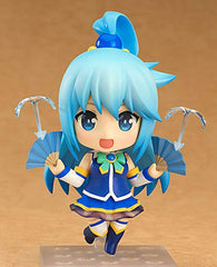 Good Smile Aqua Nendoroid base stand included for stable display.