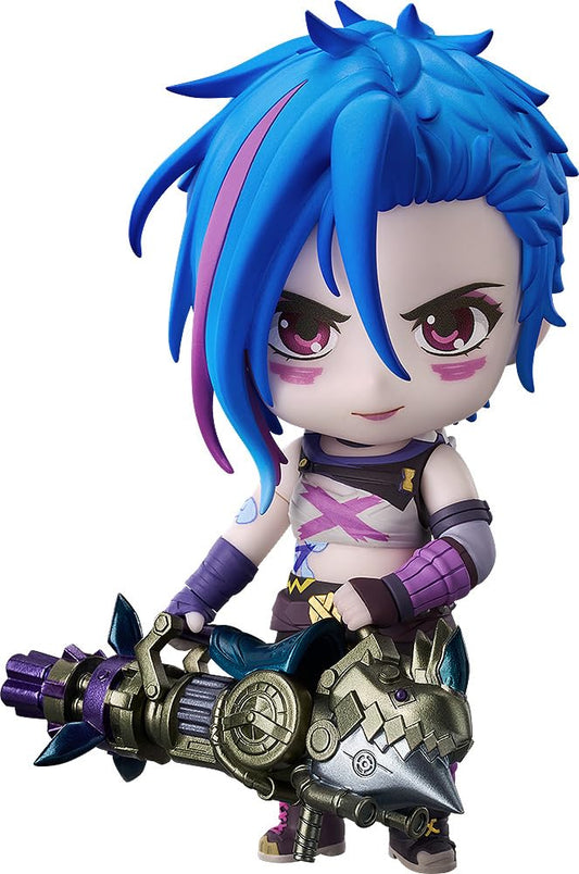 Good Smile Company Jinx Arcane Nendoroid face plates for versatile expressions