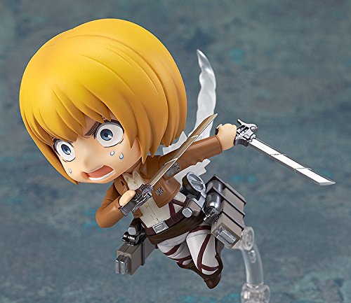 Good Smile Armin Arlert Nendoroid vertical maneuvering equipment for airborne action