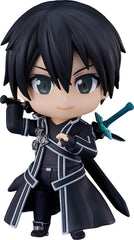 Good Smile Kirito 2.0 Nendoroid with Elucidator for dynamic battle poses.