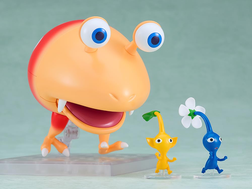 Good Smile Pikmin Bulborb Nendoroid closed-eyes face for cute expressions
