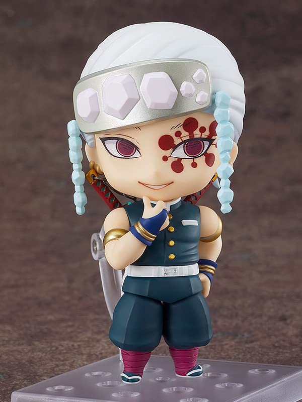 Good Smile Company Tengen Uzui Nendoroid face plates showing expressions