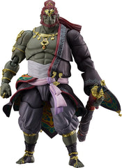 Good Smile Ganondorf Figma front view shows detailed sculpt for display.