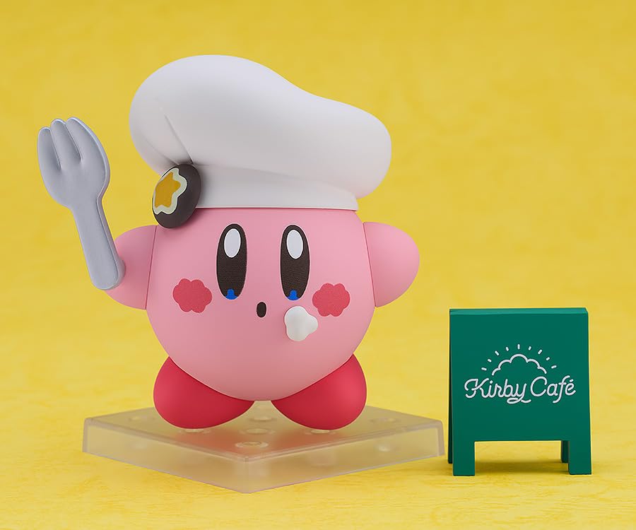Kirby Café Ver. Nendoroid offers flexible posing for photography and collection display.