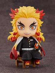 Good Smile Kyojuro Rengoku Swacchao packaging presents sturdy collectible figure.