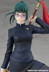 Good Smile Maki Zen'in Pop Up Parade mid-pose displays a dynamic display option for shelves.