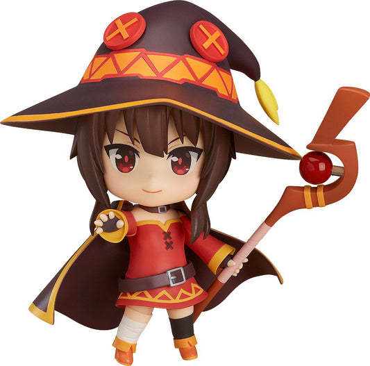 Good Smile Megumin Nendoroid 3rd-Run front view for dynamic display.