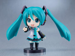 Vibrant color palette on Hatsune Miku Plamo figure for standout display
