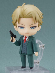Good Smile Company Loid Forger Nendoroid posing across favorite scenes