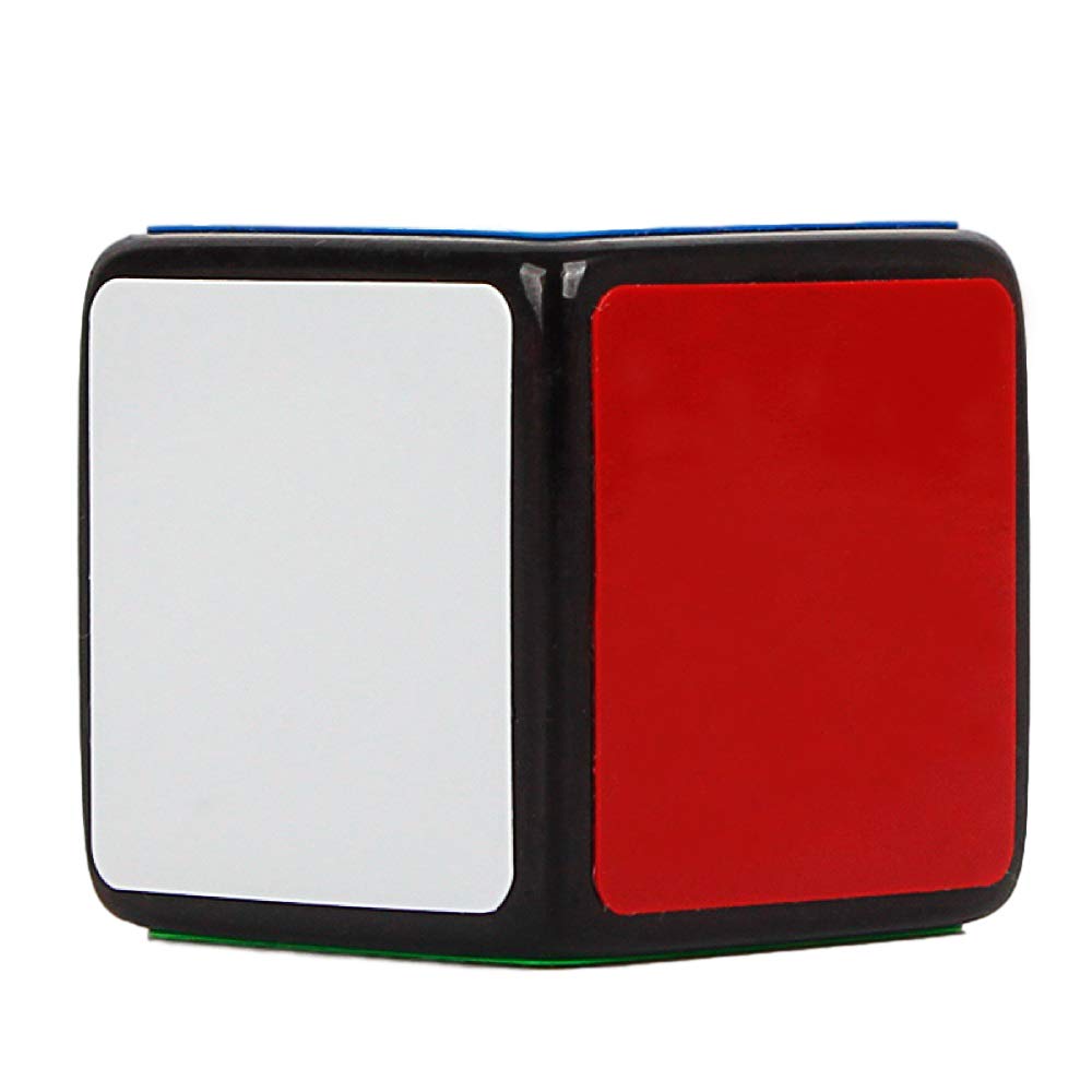 GoodCube 1x1x1 black cube front view for focus and play
