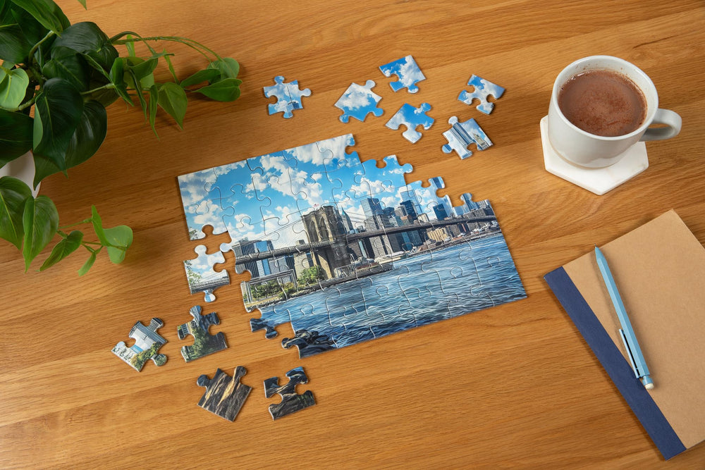 GoodDay Puzzles vibrant-nostalgic-landscapes spark memories and conversation.