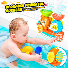 GOODLOGO spoon water toy lets kids pour and spin for sensory fun.