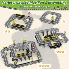 Goodtiles complete racing track scene invites hands-on building and storytelling.