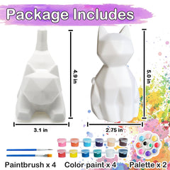 Goody King cat lamp kit with 24 paints to explore color mixing and creativity
