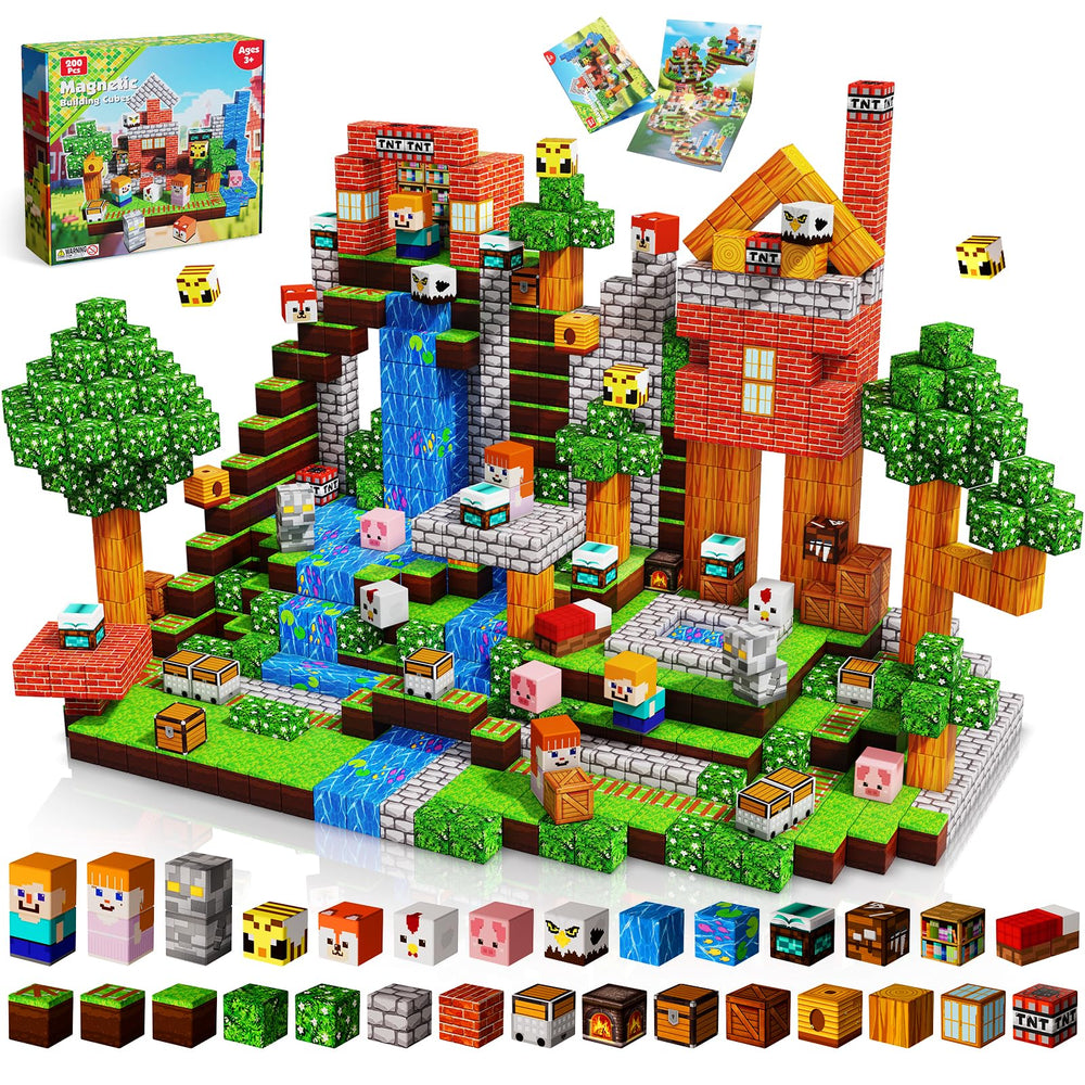 Goody King forest adventure magnetic blocks spark imaginative play and early STEM exploration.