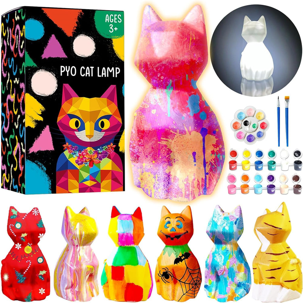 Goody King Cat crafts DIY kit materials for creative play.
