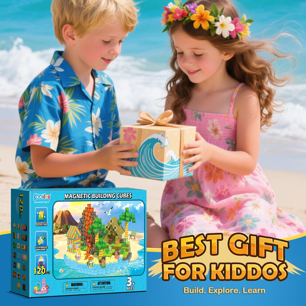 Gooidea educational blocks boost problem-solving and fine motor skills.