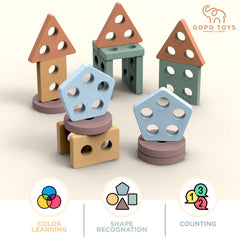 GOPO TOYS gift-ready packaging makes a thoughtful eco-conscious present for toddlers.
