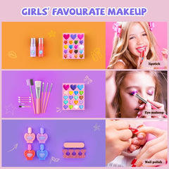 GORISPI non-toxic makeup set delivers safe, easy cleanup