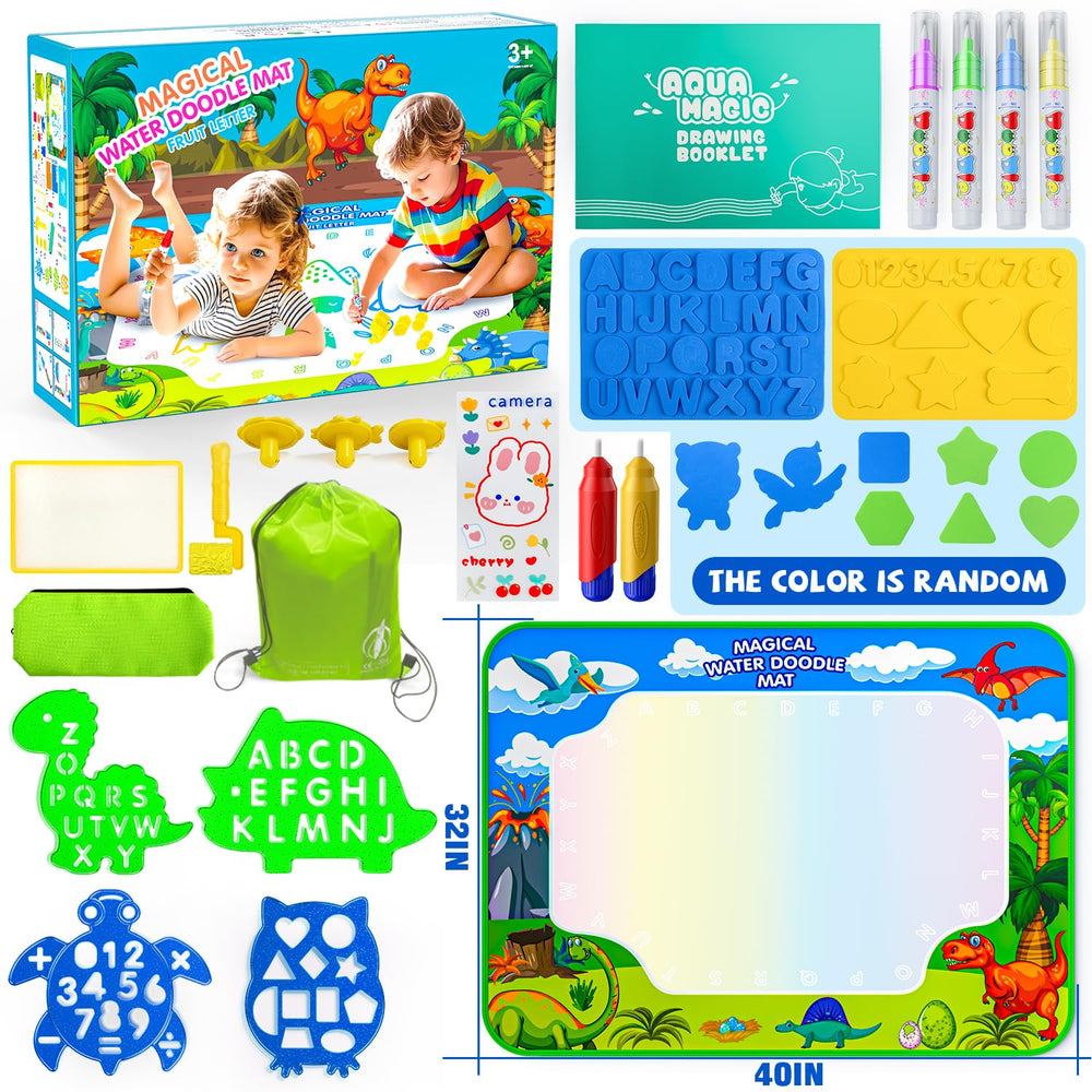 GORISPI Water Doodle Mat large drawing area ideal for shared play with friends.