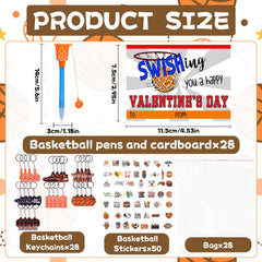 Gosodeny keychains featuring hoops ideal for prizes and gifts.