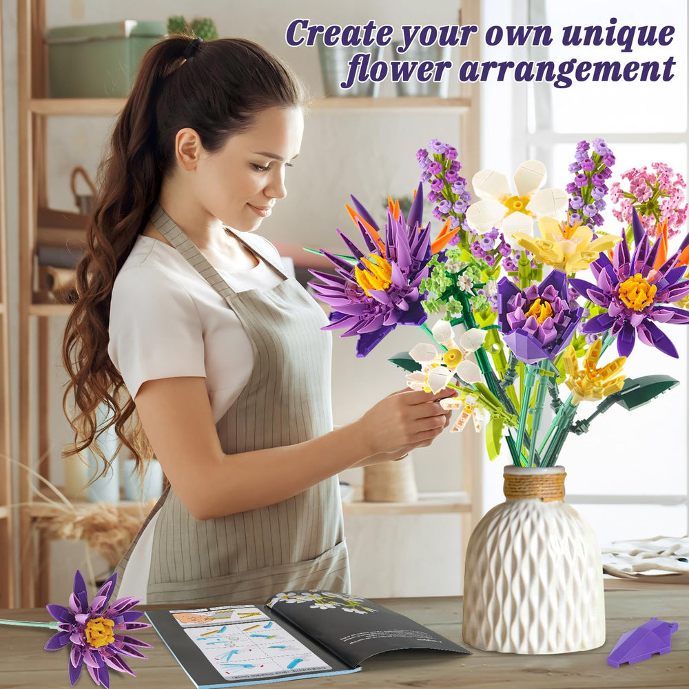GoStock DIY bouquet with adjustable stems for personalized arrangements