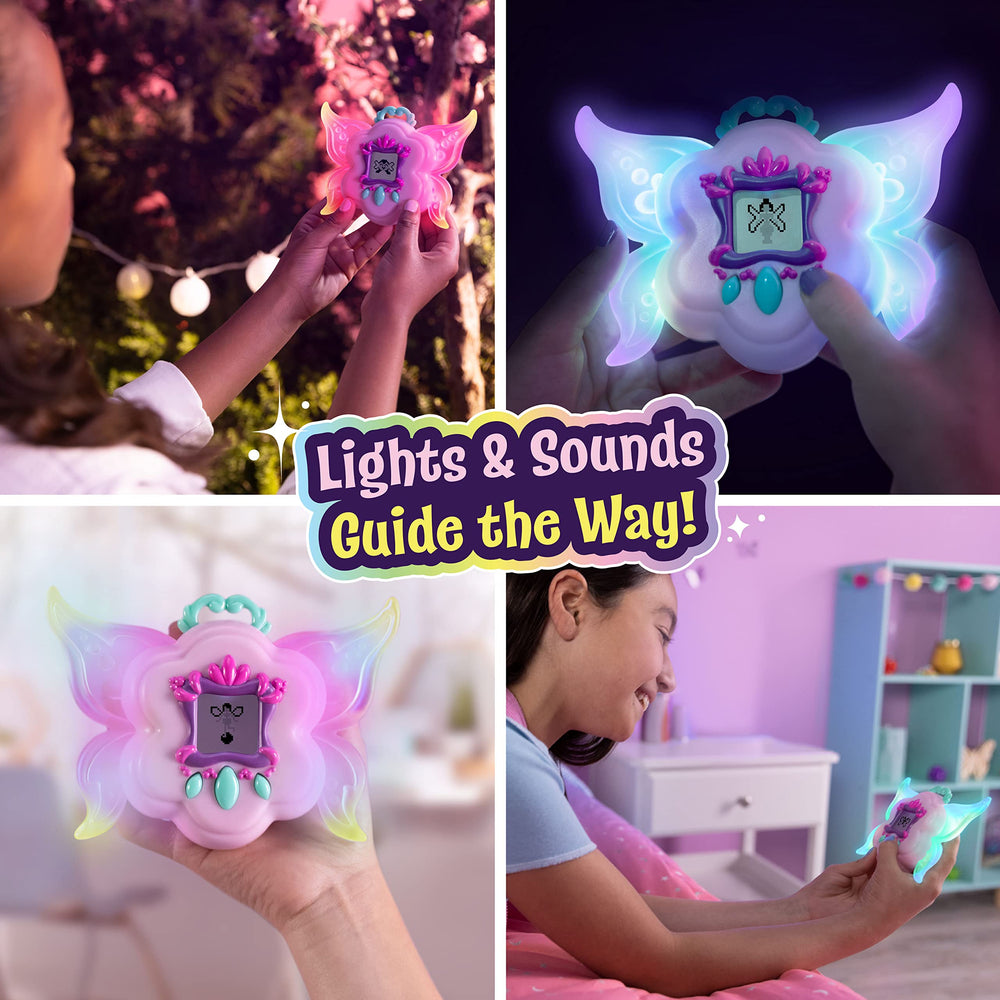 Got2Glow Baby Fairy Finder lights and sounds celebrate discovering a new baby fairy