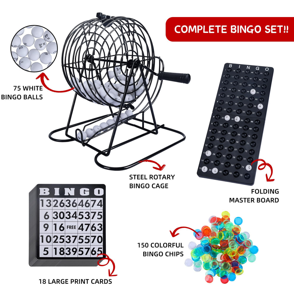 GOTHINK bingo balls 75 white for clear number draws and quick games.