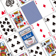 GOTHINK blue-core card stock offers sturdy handling and longevity.