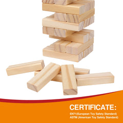 GOTHINK Tumble Tower FSC wood ensures safe, sustainable play.