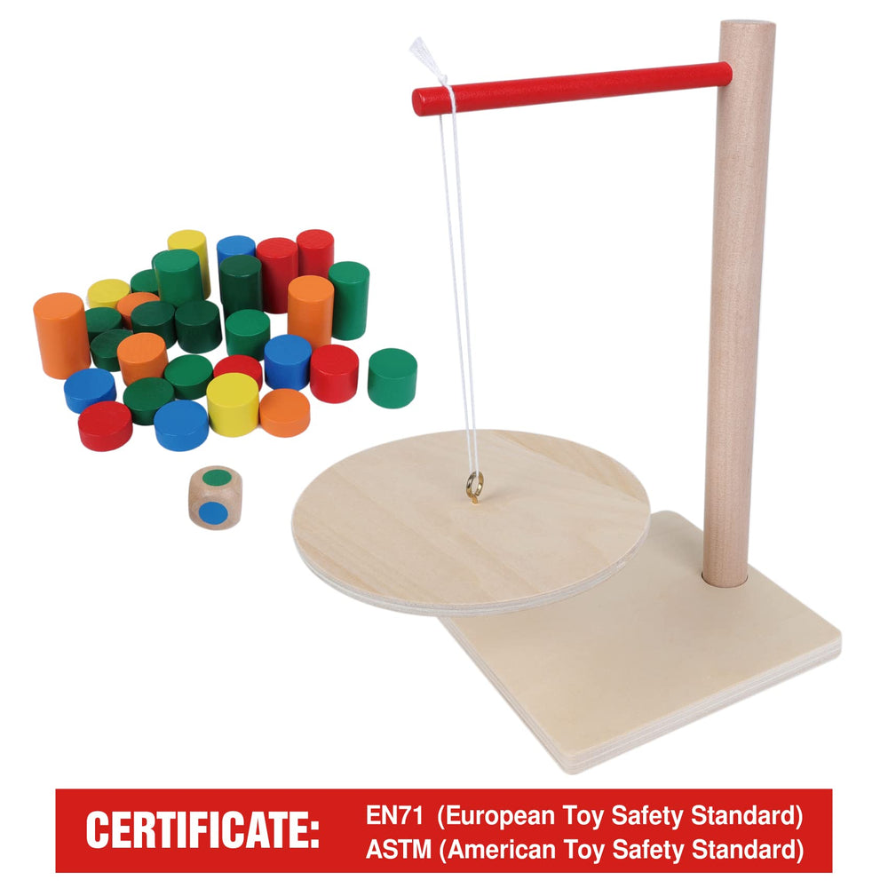 GOTHINK pendulum in play shows balance challenges for all ages.
