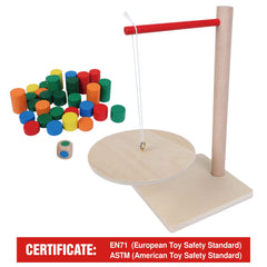 GOTHINK pendulum in play shows balance challenges for all ages.